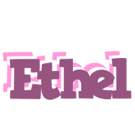 Ethel relaxing logo