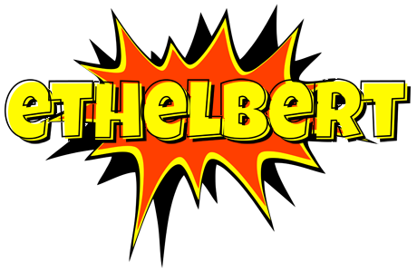 Ethelbert bazinga logo