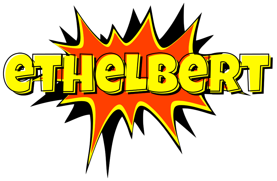 Ethelbert bazinga logo