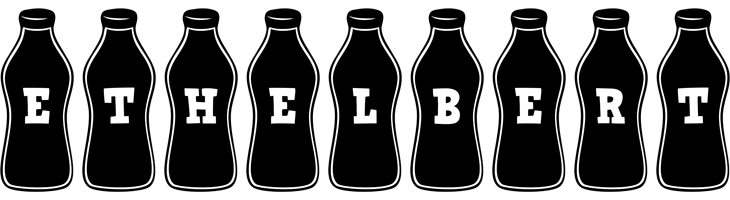 Ethelbert bottle logo