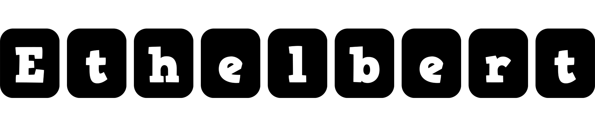 Ethelbert box logo