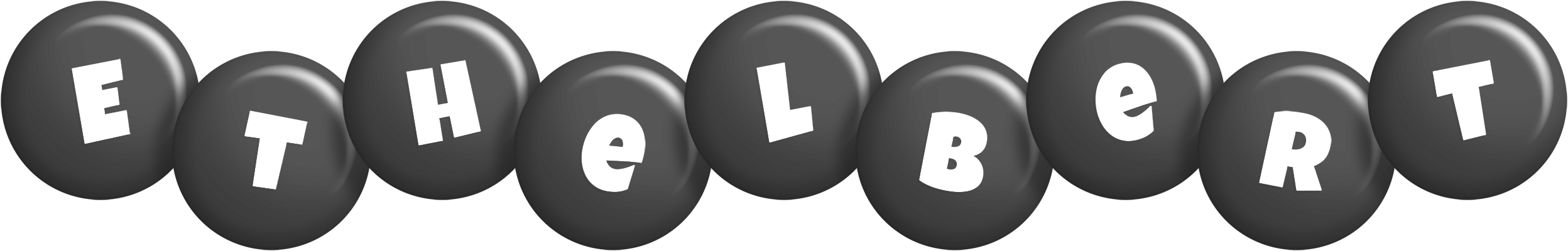 Ethelbert candy-black logo