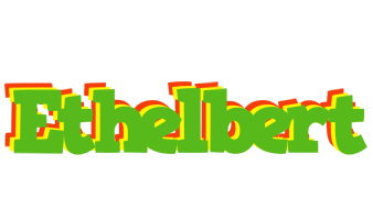 Ethelbert crocodile logo