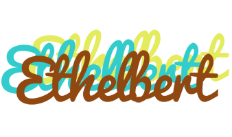 Ethelbert cupcake logo