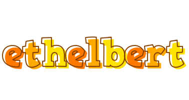 Ethelbert desert logo