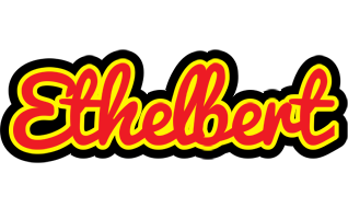 Ethelbert fireman logo