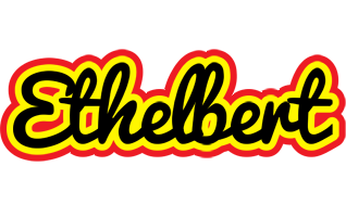 Ethelbert flaming logo