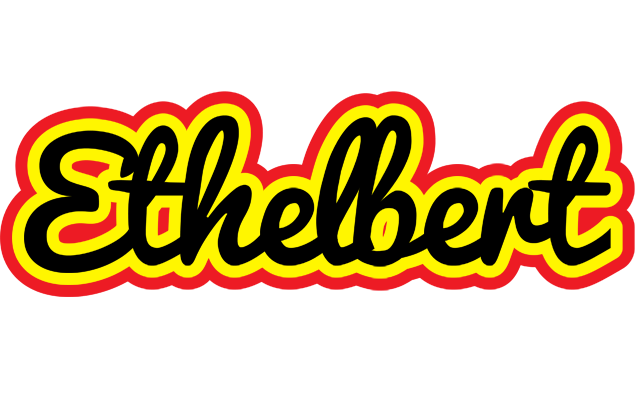 Ethelbert flaming logo