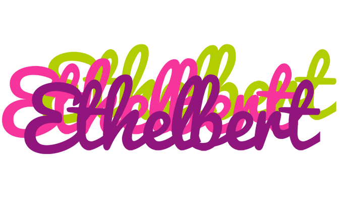 Ethelbert flowers logo