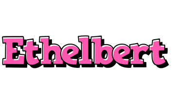 Ethelbert girlish logo