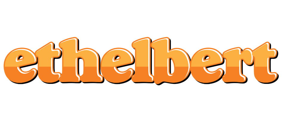 Ethelbert orange logo