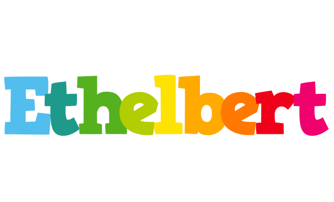 Ethelbert rainbows logo