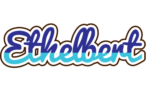 Ethelbert raining logo