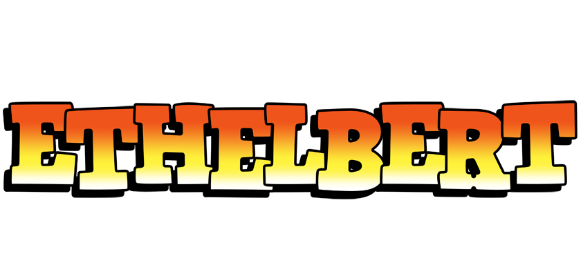 Ethelbert sunset logo