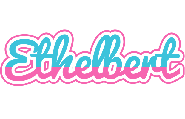 Ethelbert woman logo