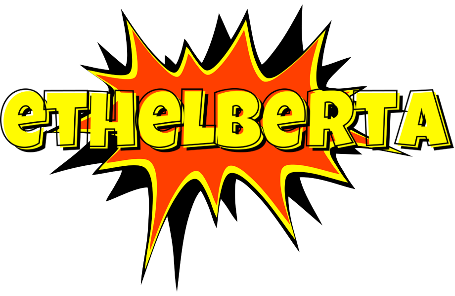Ethelberta bazinga logo