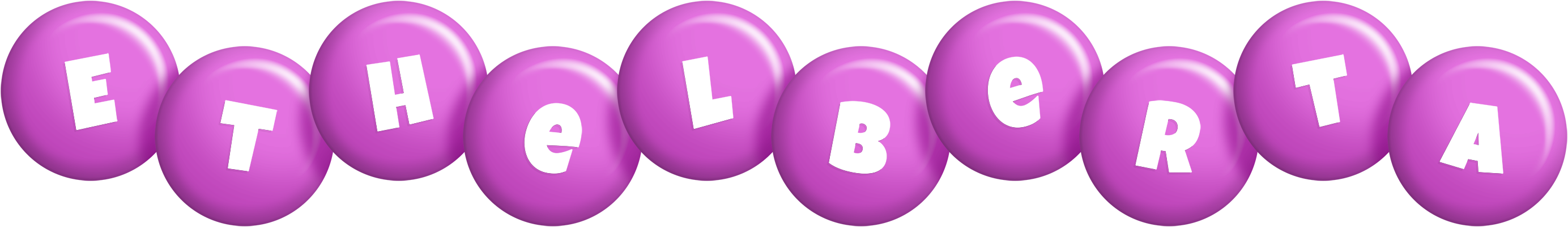 Ethelberta candy-purple logo