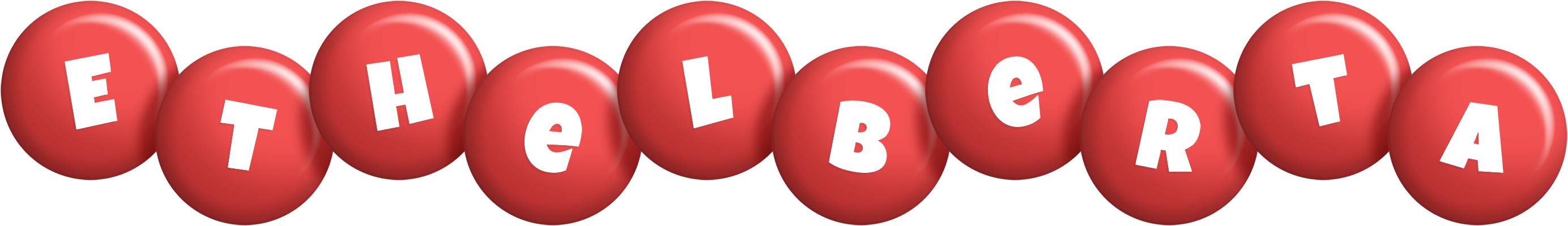 Ethelberta candy-red logo