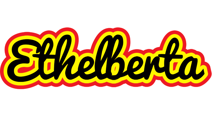 Ethelberta flaming logo