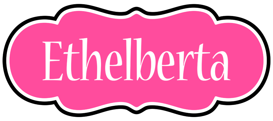 Ethelberta invitation logo