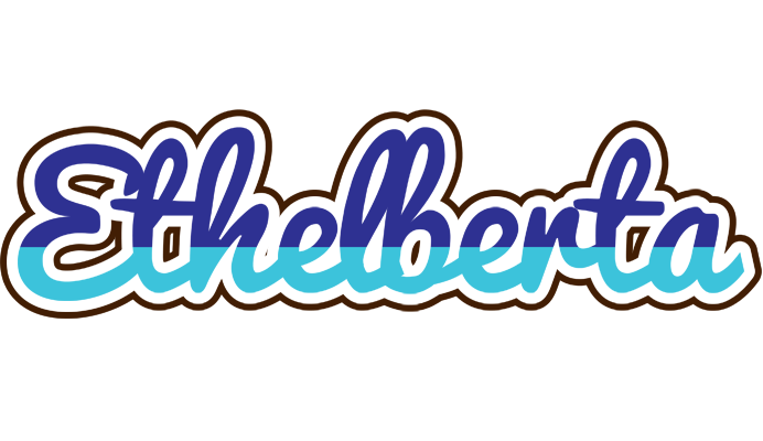 Ethelberta raining logo