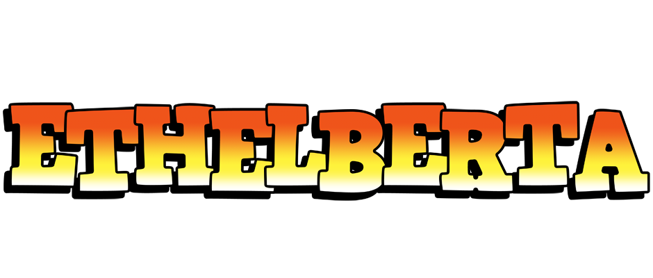 Ethelberta sunset logo