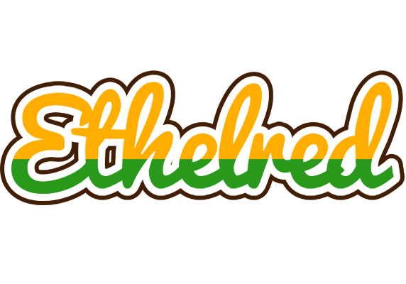 Ethelred banana logo