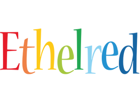 Ethelred birthday logo