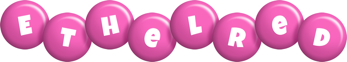 Ethelred candy-pink logo