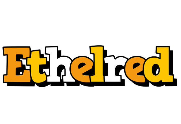 Ethelred cartoon logo