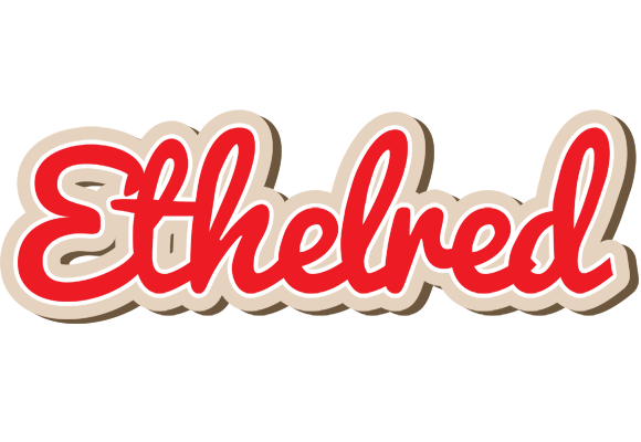 Ethelred chocolate logo