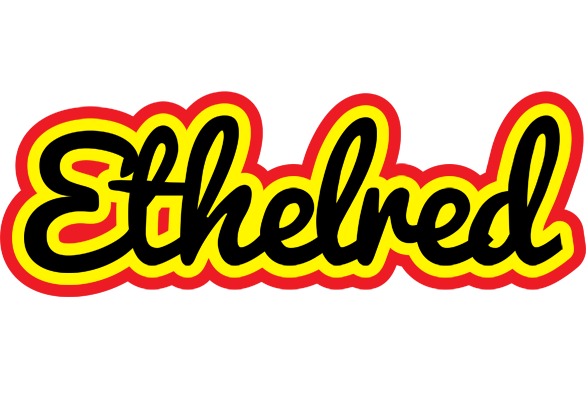 Ethelred flaming logo