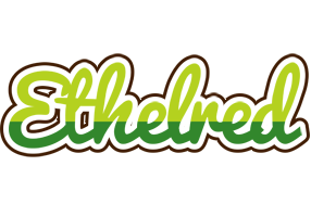 Ethelred golfing logo