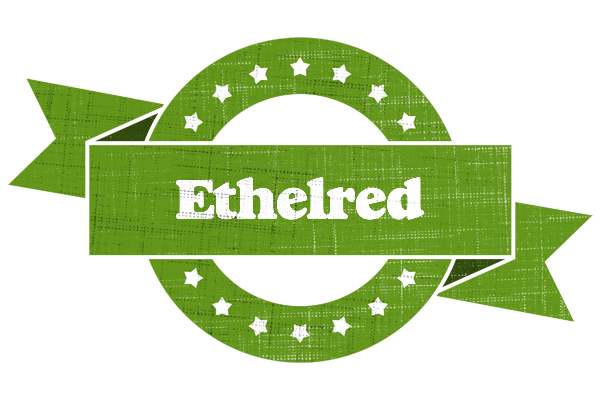 Ethelred natural logo