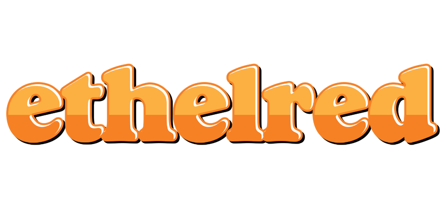 Ethelred orange logo