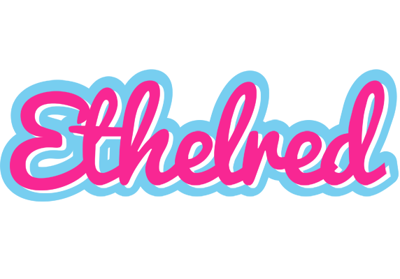 Ethelred popstar logo