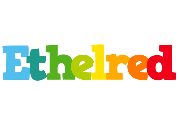 Ethelred rainbows logo