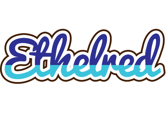 Ethelred raining logo