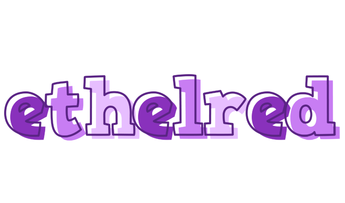 Ethelred sensual logo
