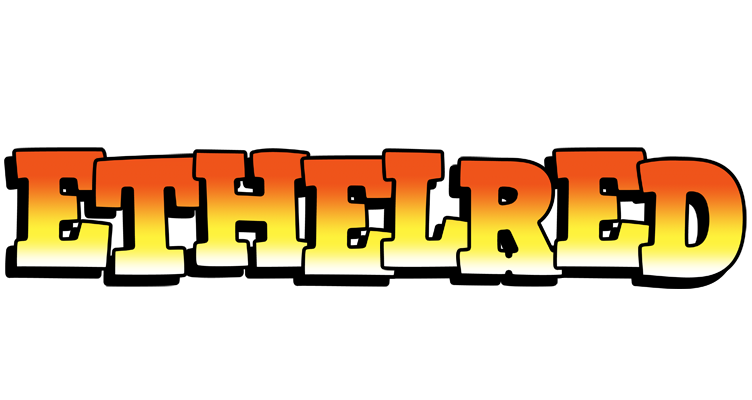 Ethelred sunset logo