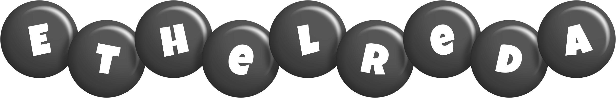 Ethelreda candy-black logo