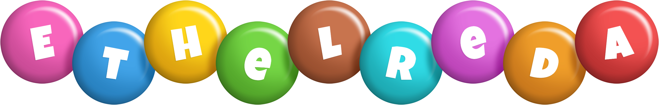 Ethelreda candy logo