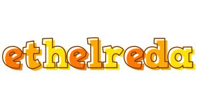 Ethelreda desert logo