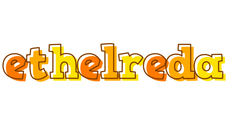 Ethelreda desert logo