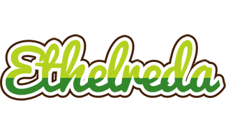 Ethelreda golfing logo