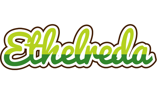 Ethelreda golfing logo