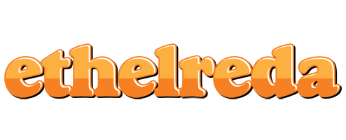 Ethelreda orange logo