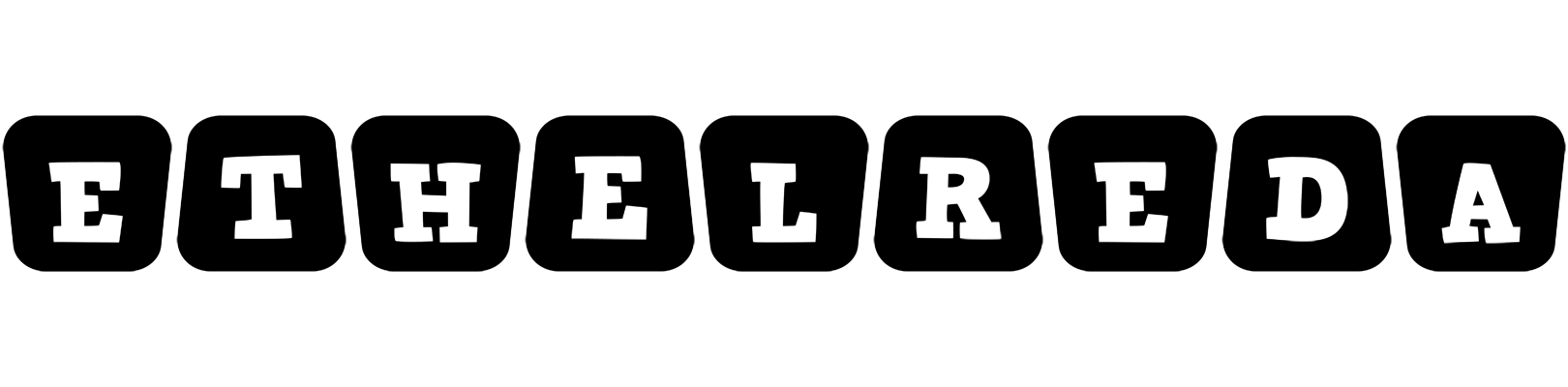 Ethelreda racing logo