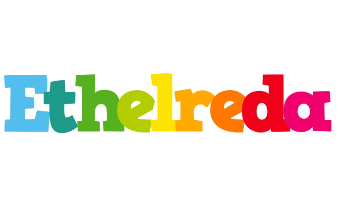 Ethelreda rainbows logo