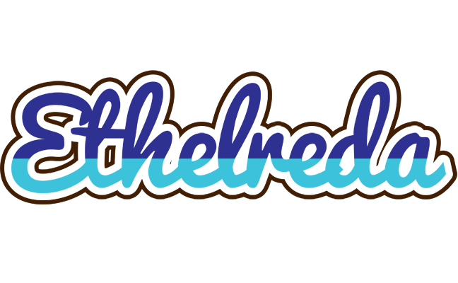 Ethelreda raining logo